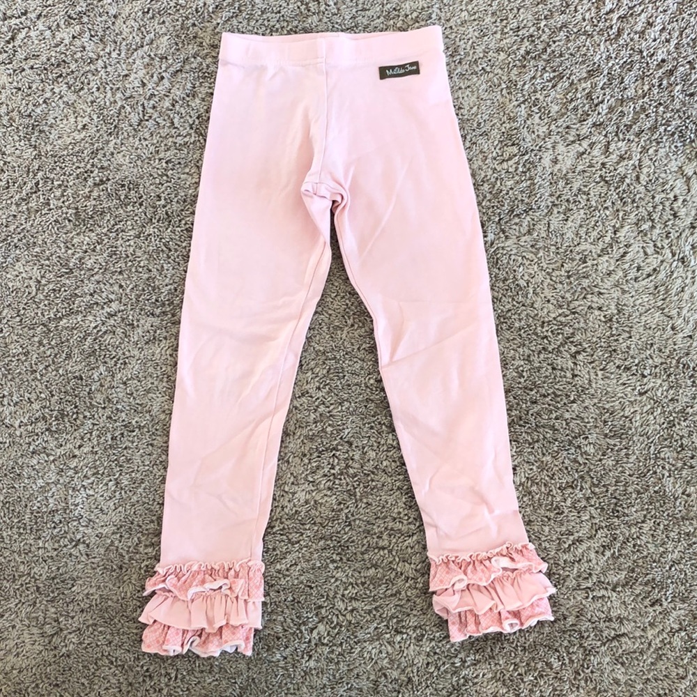 Matilda Jane girls ruffle leggings